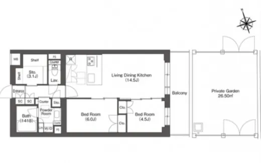 ルーウェ東大泉 111