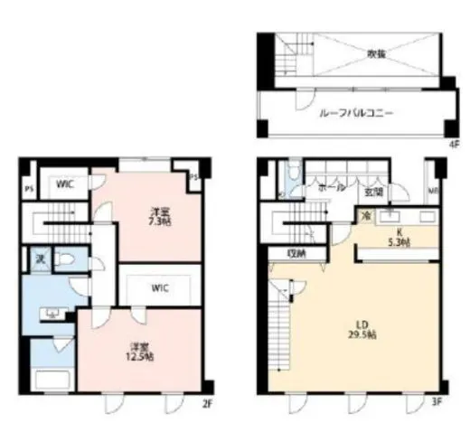 レセーヌ白金長者丸 3階