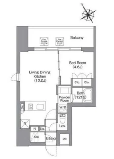 バウスフラッツ蔵前 1301