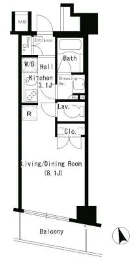 パークアクシス銀座イースト 703