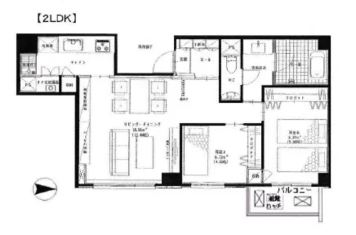 南青山パークマンション 9階 67.03㎡