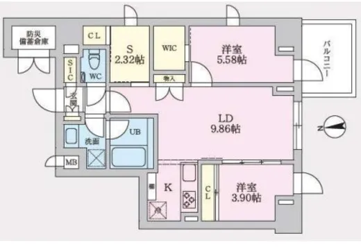 タスキプライムテラス後楽園 202