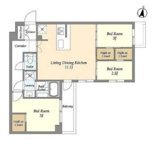 アジールコート練馬中村橋 125