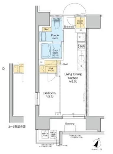 プラウドフラット大井町 301
