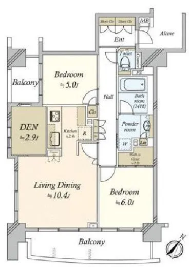 パークホームズ目黒アーバンレジデンス 11階