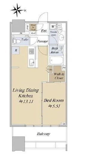 シティタワー銀座東 13階