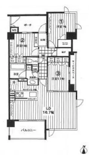 ヴェレーナシティ東京イーストガーデンズ 11階