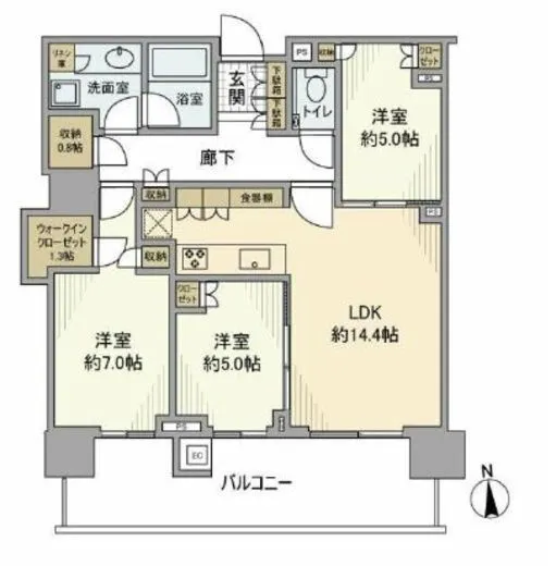 HARUMI FLAG PARK VILLAGE (晴海フラッグ パークヴィレッジ) 10階