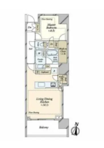 パークシティ高田馬場 8階 51.81㎡