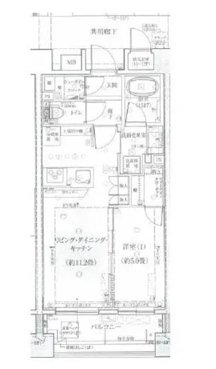 パークハウス八丁堀リバーサイド 5階 40.72㎡