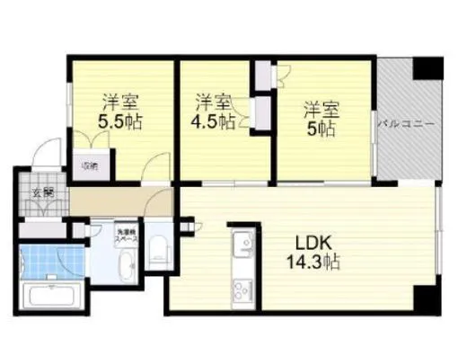 イニシア錦糸町 2階 64.96㎡