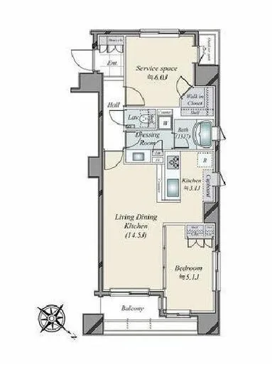 アスコットパーク日本橋コモド 11階