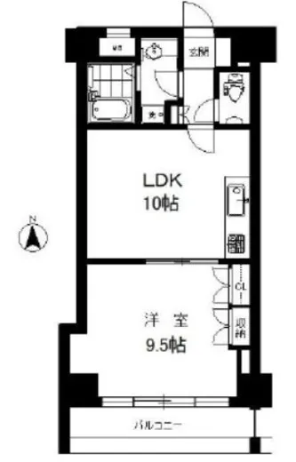 シティプラザ恵比寿 7階 46.8㎡