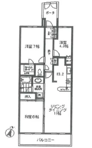 フジトピア目黒祐天寺 1階