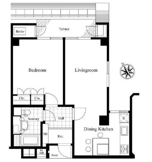 ドムス青山 4階