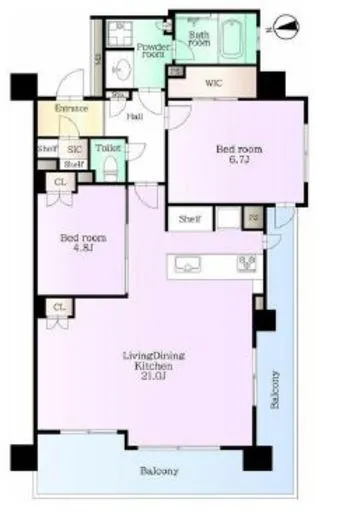 グランドメゾン等々力レジデンス 2階