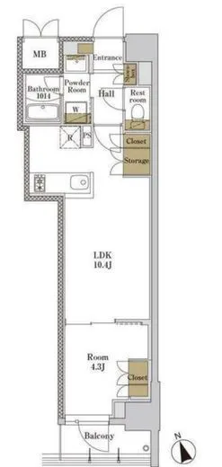 ＲＪＲプレシア大森北 702