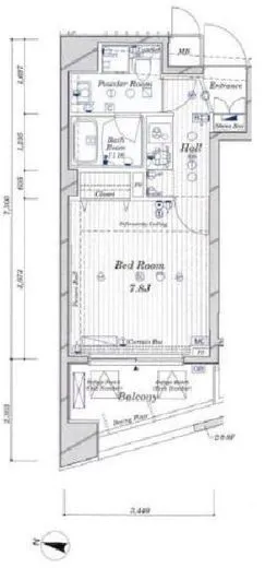 メインステージ中目黒 8階
