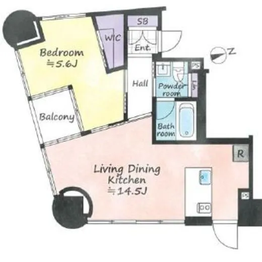 レグノ・プレミア高輪 5階