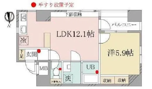 アムス馬喰町 2階