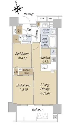 アクシルコート早稲田 8階 55.7㎡