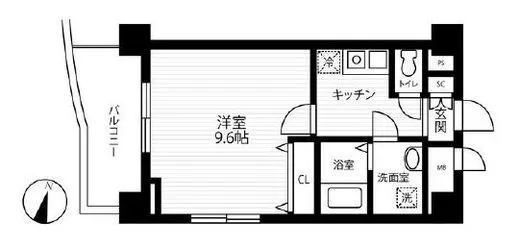 グランド・ガーラ西麻布 15階 31.16㎡