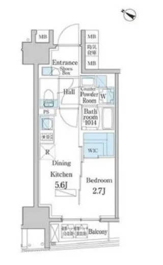 デュオフラッツ日本橋水天宮 802
