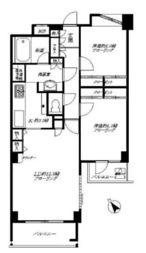 ジェイパーク戸越銀座ブランシェール 4階 63.95㎡