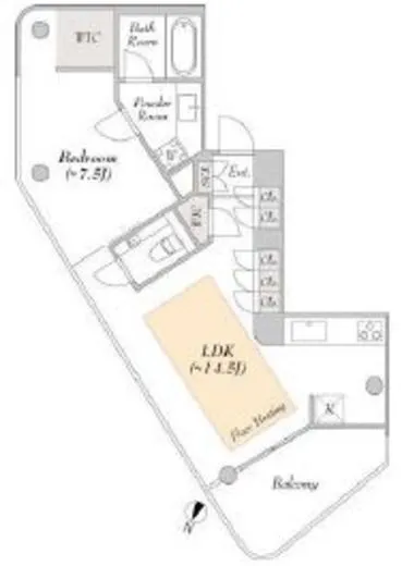 ルミークスイート麻布十番　１００ 601