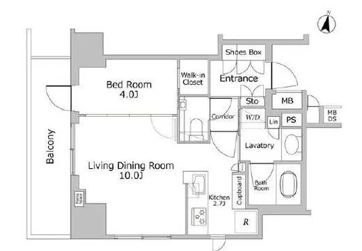 ザ・パークハウス麹町テラス 10階 41.53㎡