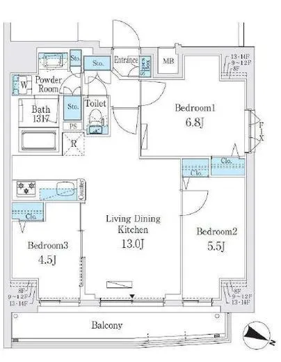 プライムブリス板橋本町 1201