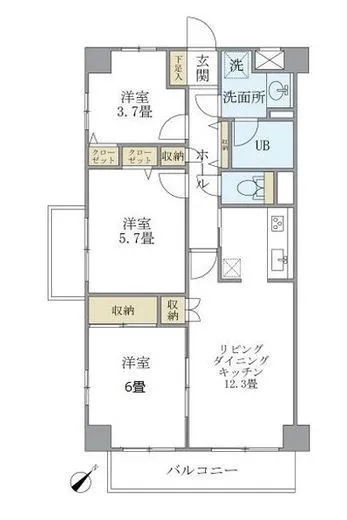 ＫＤＸレジデンス田園調布 606