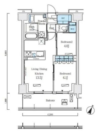 ロイヤルパークス赤羽ノース 302