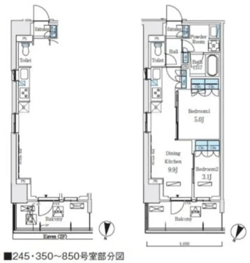 ロイヤルパークス赤羽ノース 436