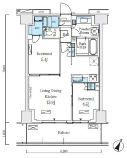 ロイヤルパークス赤羽ノース 506