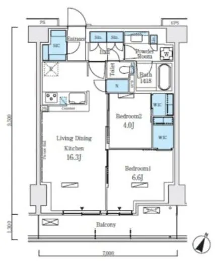 ロイヤルパークス赤羽ノース 312