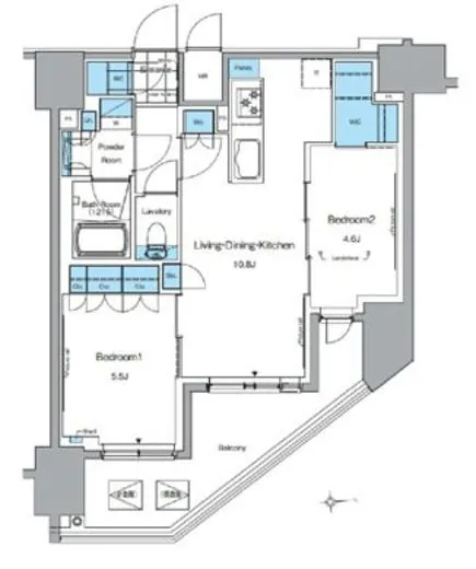 ルフォンプログレ田原町 1101