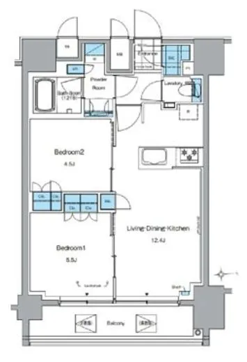 ルフォンプログレ田原町 1402