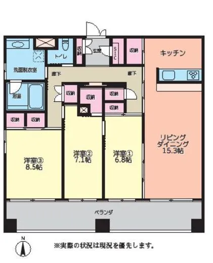 ベラカーサ秋葉原 11階 102㎡