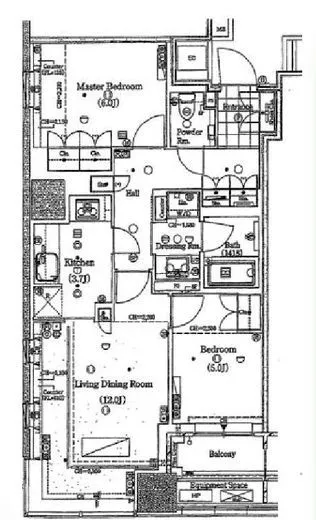 パークコート神宮前　Ｔｈｅ　Ａｉｒ 5階 65.83㎡