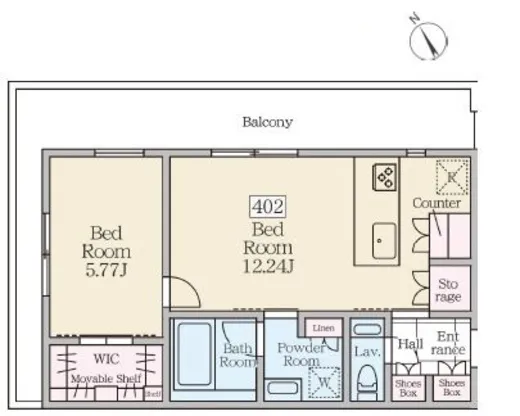 Reve Residence 三軒茶屋 (レーヴレジデンス三軒茶屋) 402