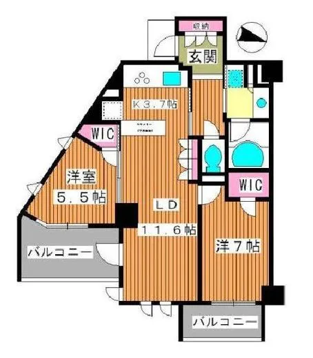 アトラス志村三丁目 5階 65.9㎡