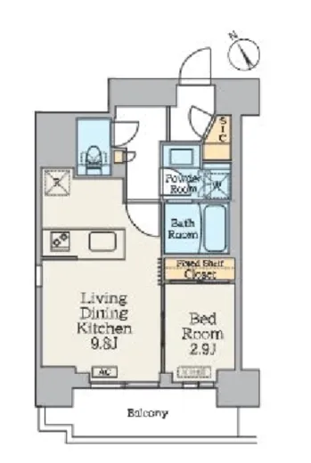 クレストコート門前仲町 1501