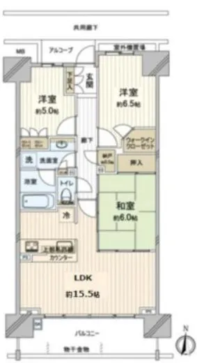 ザ・ミッドランドアベニュー 2階 74.61㎡