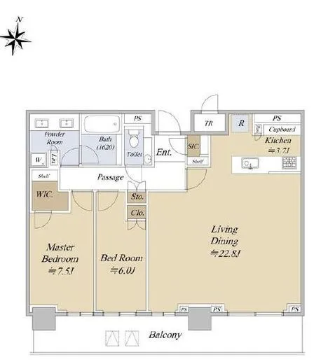 パークタワー西新宿 38階 90.58㎡