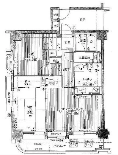 プロスペアー笹塚 3階 57.24㎡