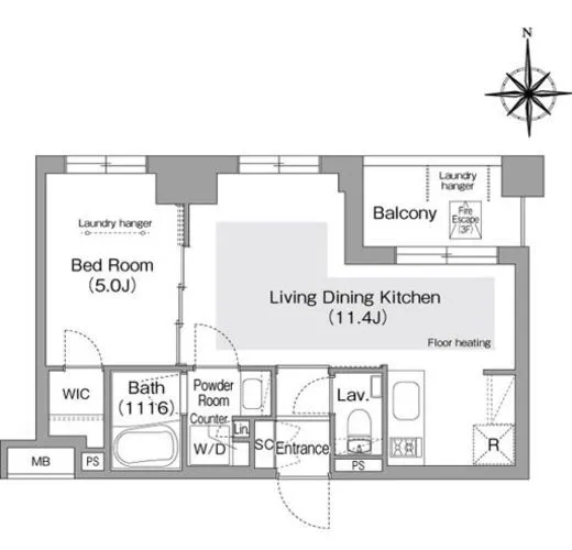 コンフォリア・リヴ文京護国寺 204