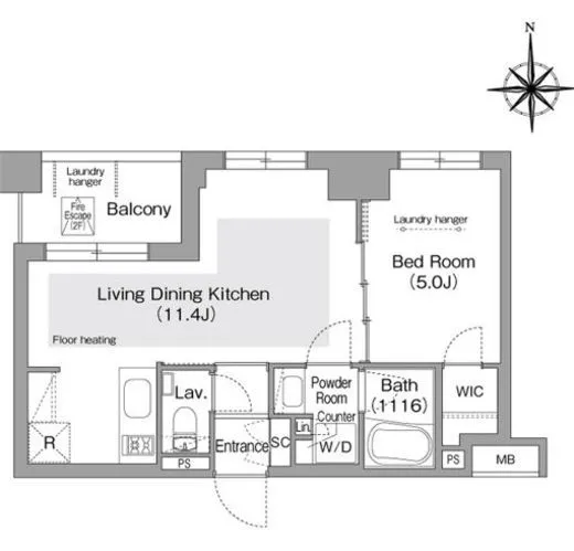 コンフォリア・リヴ文京護国寺 406