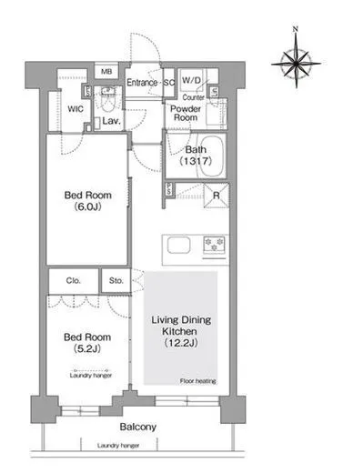 コンフォリア・リヴ文京護国寺 412
