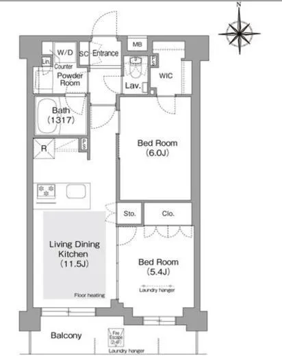 コンフォリア・リヴ文京護国寺 415